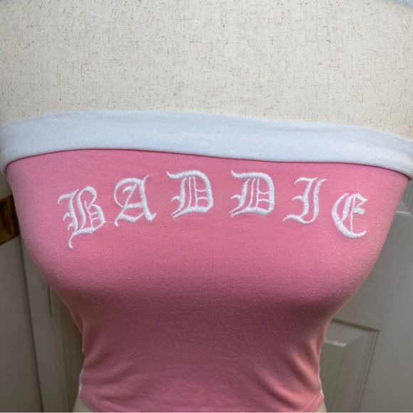 Fashion Nova “Baddie Made Me Do It” tube top - Picture 3 of 8